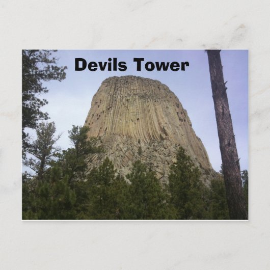 Devil Tower Briefkaart (Voorkant)