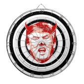 Devil Trump Dart Board Dartbord (Voorkant)
