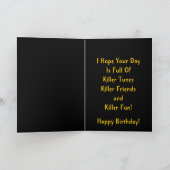 Devil Tunes ! Carte d'anniversaire (Intérieur)