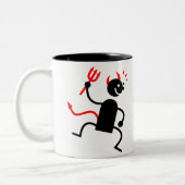Devil Tweekleurige Koffiemok (Links)