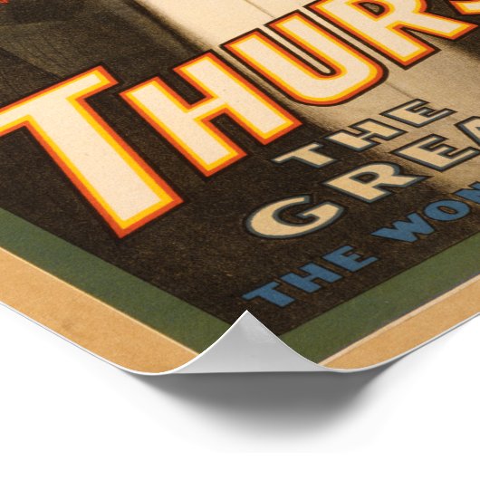 Devil vertelt hem geheimen Magic. Poster (Hoek)