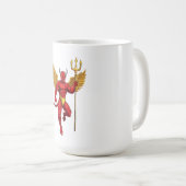 Devil with trident koffiemok (Voorkant rechts)