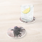 DEVIL ZANDSTEEN ONDERZETTER (Zijkant)