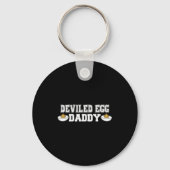 Deviled Egg Daddy - Funny Thanksgiving Deviled Egg Sleutelhanger (Voorkant)