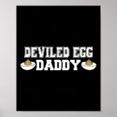 Deviled Egg Daddy - Grappige Thanksgiving Deviled  Poster (Voorkant)