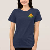 Deviled Egg Dealer Tri-Blend Shirt (Voorkant)