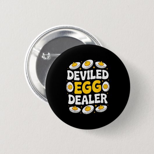 Deviled Egg Er Ronde Button 5,7 Cm (Voorkant /achterkant)