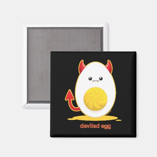 Deviled Egg Magneet (Voorkant / Achterkant)