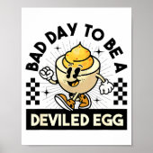 Deviled Egg Thanksgiving Eggs For Men Women Funny Poster (Voorkant)