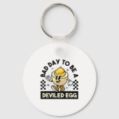 Deviled Egg Thanksgiving Eggs For Men Women Funny Sleutelhanger (Voorkant)