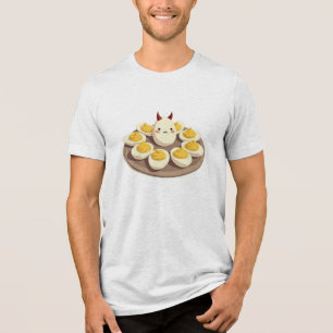 Deviled Eggs Funny  Tri-Blend Shirt