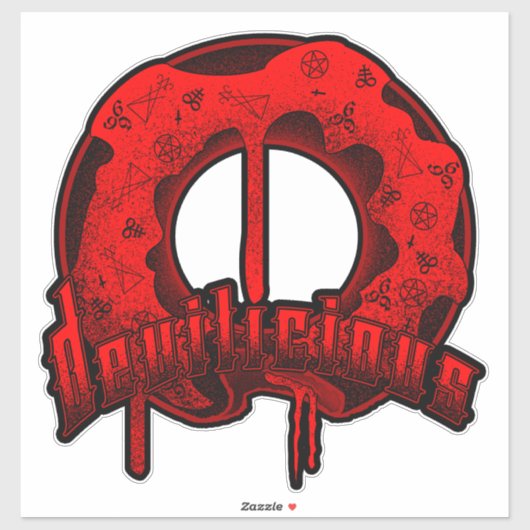 Devilicium Donut Sticker (Vel)