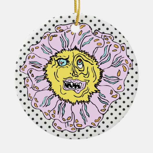 DEVILISH DAISY ORNAMENT (Voorkant)