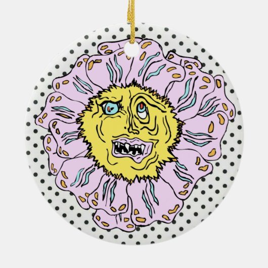 DEVILISH DAISY ORNAMENT (Achterkant)