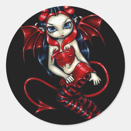 "Devilish Fairy" Sticker (Voorkant)