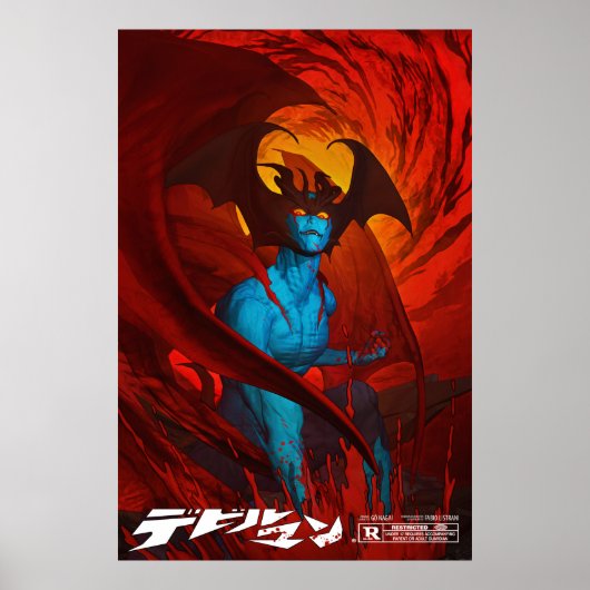 DEVILMAN POSTER (Voorkant)