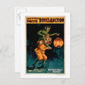 Devil's Auction White Man's Burden Theater Briefkaart (Voorkant / Achterkant)