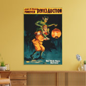 Devil's Auction White Man's Burden Theater Canvas Afdruk (Insitu (Woonkamer))