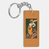 Devil's Auction Woman in Costume Theater Sleutelhanger (Voorkant Links)