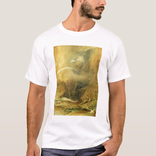 Devil's Bridge, St. Gotthard's Pass, c.1804 (w/c a T-shirt (Voorkant)
