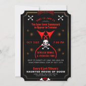 Devil's Delight II Halloween Party Invitation (Dos)