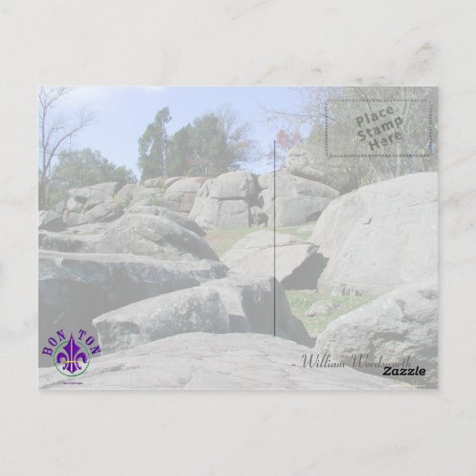 Devil's Den - Carte postale #2 (Dos)