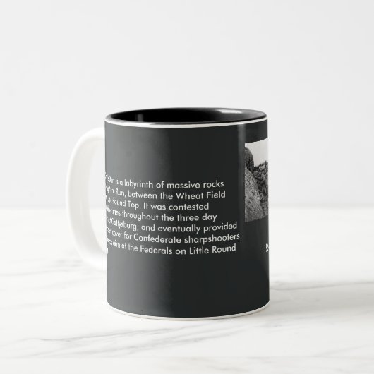Devil's Den, Gettysburg Mug (Devant gauche)