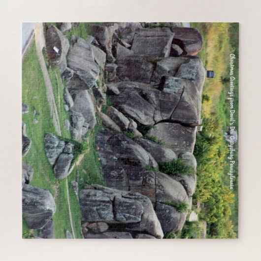 Devil's Den Gettysburg Pennsylvania Jigsaw Puzzle (Horizontal)