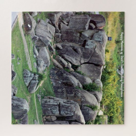 Devil's Den Gettysburg Pennsylvania Jigzaag Puzzle Legpuzzel (Horizontaal)