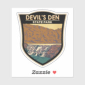 Devils Den State Park Arkansas Sticker (Vel)