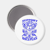 Devils Diciples MC - Magnet de support (Recto/Verso)