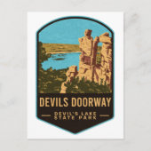 Devils Doorway Devil's Lake State Park Briefkaart (Voorkant)
