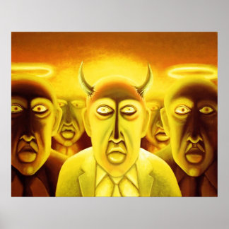 Devils en Angels Poster