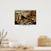 Devils en Faust Poster (Keuken)