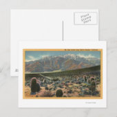 Devil's Garden Uitzicht van Mt. San Jacinto # 1 Briefkaart (Voorkant / Achterkant)