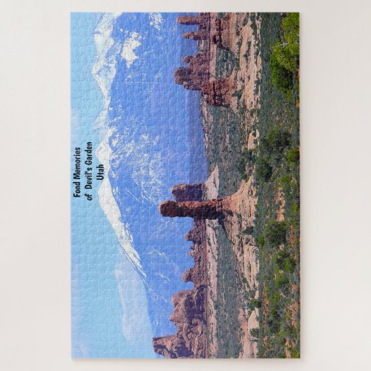 Devil's Garden Utah. Jigsaw Puzzle (Vertical)