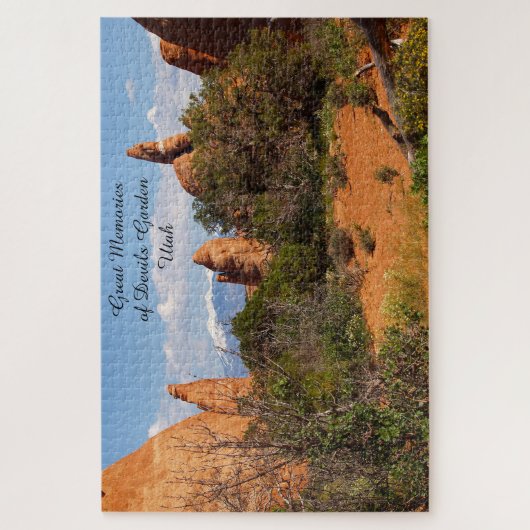 Devils Garden Utah Jigsaw Puzzle (Vertical)
