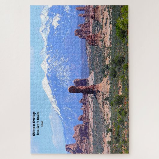 Devil's Garden Utah. Jigsaw Puzzle (Vertical)
