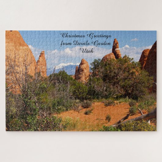 Devils Garden Utah Jigzaag Puzzle Legpuzzel (Horizontaal)