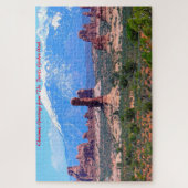 Devil's Garden Utah. kerstcadeautjes Legpuzzel (Verticaal)