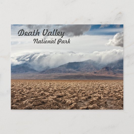 Devils Golf Course in Death Valley Briefkaart (Voorkant)