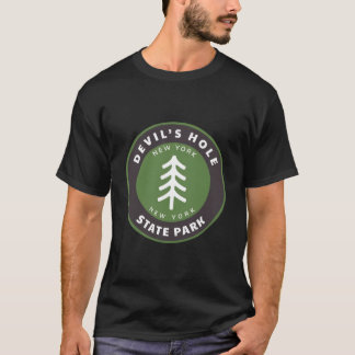 Devil'S Hole State Park New York Ny Forest Tree Va T-shirt