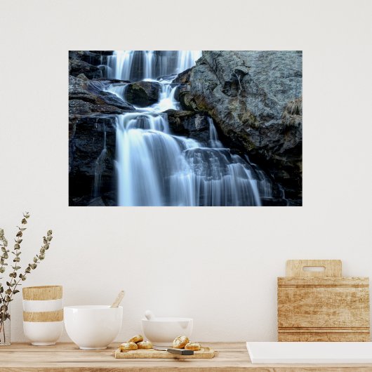 Devil's Hopyard Waterfall Poster (Keuken)