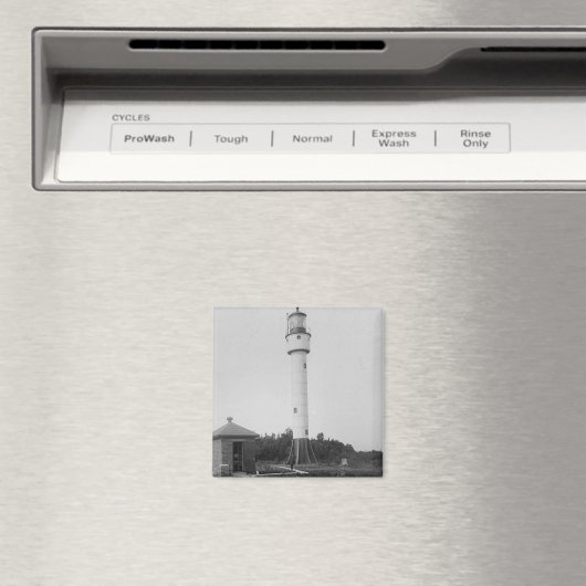 Devils Island Lighthouse Magneet (Insitu (Vaatwasser))