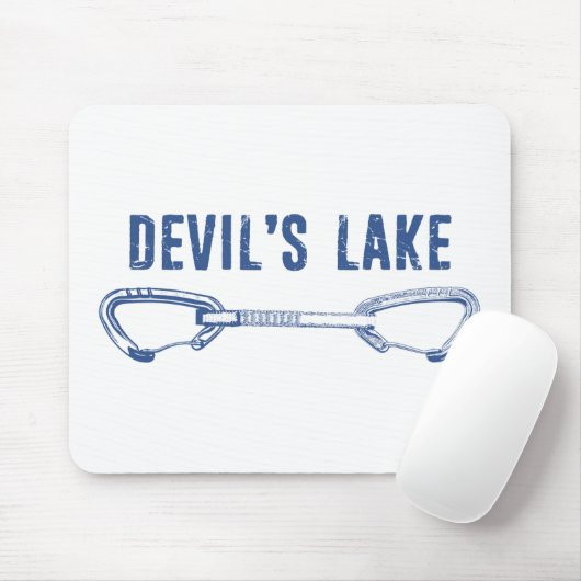 Devil's Lake Climbing Quickdraw Muismat (Met muis)