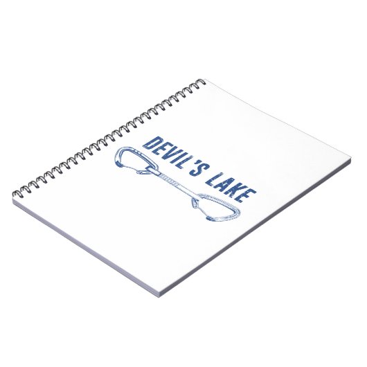 Devil's Lake Climbing Quickdraw Notitieboek (Linkerzijde)