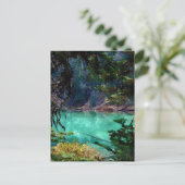 Devils Lake, Oregon Artwork Briefkaart (Staand voorkant)