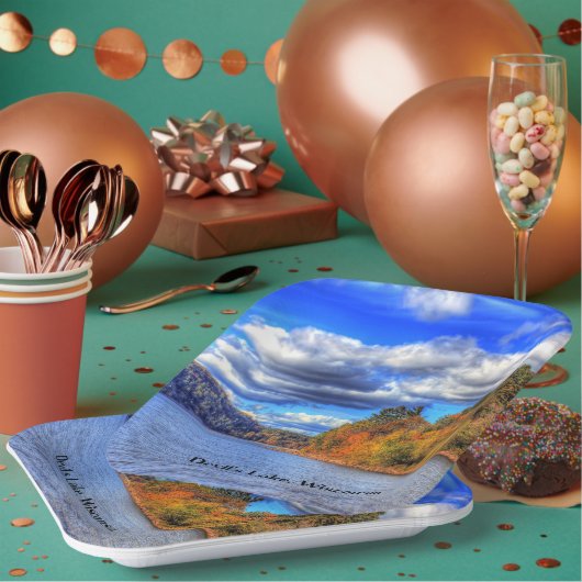 Devil's Lake, Wisconsin Papieren Bordje (Multi)