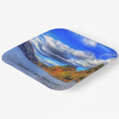 Devil's Lake, Wisconsin Papieren Bordje (Gebogen)