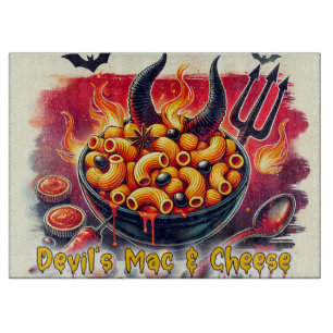 Devil's Mac en kaas Snijplank